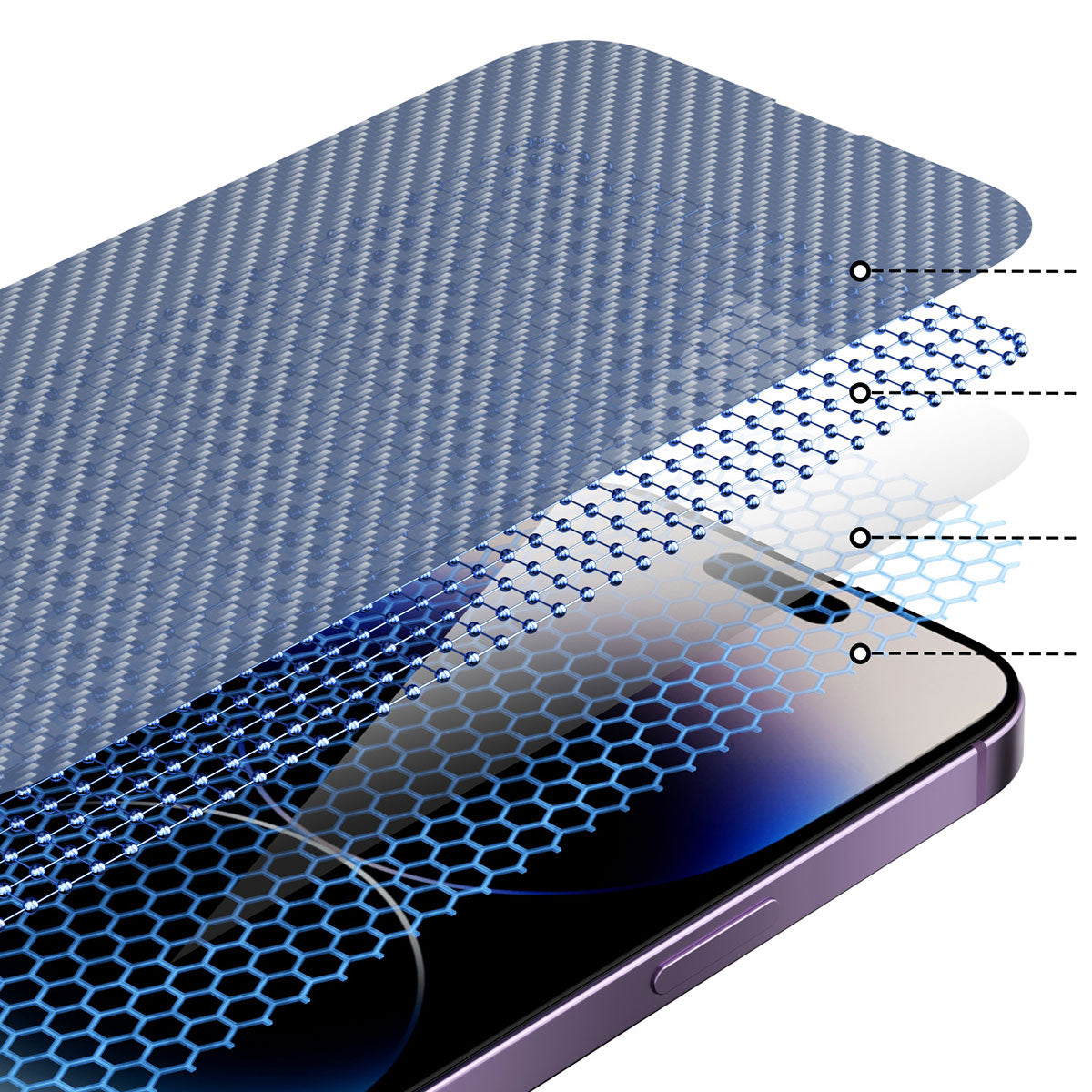 Youngkit iPhone 14 Pro Antistatik Ve Antidust Kolay Uygulama Aparatlı Cam Ekran Koruyucu - 2 Youngkit iPhone 14 Pro Antistatik Ve Antidust Kolay Uygulama Aparatlı Cam Ekran Koruyucu - 2